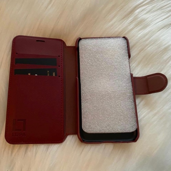 Burgundy iphone 11 pro case from LUPA - Picture 2 of 3